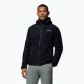 Vyriškas flisinis džemperis Columbia Pacific Arch 200 Hooded FZ Fleece Black