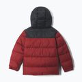 Šilta striukė vaikams Columbia Puffect Hooded Red Oxide/Black 2