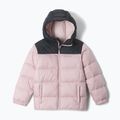 Šilta striukė vaikams Columbia Puffect Hooded Mineral Pink/Black