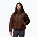 Moteriška hibridinė striukė Columbia Leadbetter Point II Sherpa Hybrid tobacco