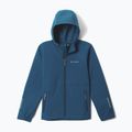 Vaikiška softshell striukė Columbia Ascender Hooded Softshell phoenix blue