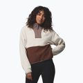 Moteriškas flisinis džemperis Columbia Sequoia Grove II Half Zip Fleece dark stone/tobacco/iron