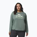 Moteriški marškinėliai ilgomis rankovėmis  Columbia Parsons Point LS Graphic Tee sedona sage heather/all terrain