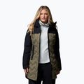 Moteriškas pūstas paltas Columbia Mountain Croo III Mid Down stone green/black 5