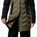 Moteriškas pūstas paltas Columbia Mountain Croo III Mid Down stone green/black 9