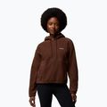 Moteriškas flisinis džemperis Columbia Timber Meadow MTR Fleece Hoodie tobacco