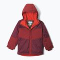 Vaikiška slidinėjimo striukė Columbia Mighty Mogul III Rich Wine/Red Oxide