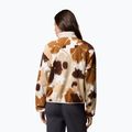 Moteriškas flisinis džemperis Columbia Sequoia Grove II Printed Half Zip camel brown ikatbloom 3