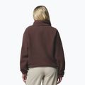 Moteriškas flisinis džemperis Columbia Helvetia II Cropped Half Snap Fleece tobacco 3