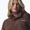 Moteriškas flisinis džemperis Columbia Helvetia II Cropped Half Snap Fleece tobacco 5