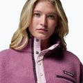 Moteriškas flisinis džemperis Columbia Helvetia II Cropped Half Snap Fleece antique mauve/mineral pink 5