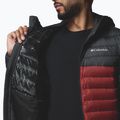Vyriška striukė Columbia Powder Lite II Hooded red oxide/shark 7