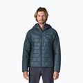Vyriška pašiltinta striukė Patagonia Hi-Loft Nano Puff Hoody summit blue