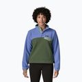 Moteriškas flisinis džemperis Patagonia Lightweight Synchilla Snap-T Pullover canopy green