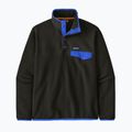 Vyriškas flisinis džemperis Patagonia Lightweight Synchilla Snap-T Pullover black w/p6 blue