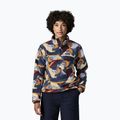 Moteriškas flisinis džemperis Patagonia Lightweight Synchilla Snap-T Pullover smudge: smolder blue
