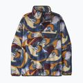 Moteriškas flisinis džemperis Patagonia Lightweight Synchilla Snap-T Pullover smudge: smolder blue 4