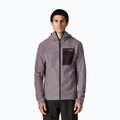 Vyriškas žygio džemperis Patagonia R1 Air Full-Zip Hoody may grey