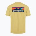 Vyriški marškinėliai Patagonia Capilene Cool Daily Boardshort Logo limestone yellow - light limestone yellow x-dye 2