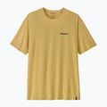 Vyriški marškinėliai Patagonia Capilene Cool Daily Boardshort Logo limestone yellow - light limestone yellow x-dye