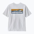 Vyriški marškinėliai Patagonia Boardshort Logo Pocket Responsibili fiber white 2