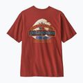 Vyriški marškinėliai Patagonia Great Waves Responsibili-Tee rusty red 2