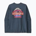 Vyriški ilgomis rankovėmis marškinėliai Patagonia Great Waves Responsibili-Tee LS summit blue 3