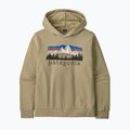 Vyriškas žygio džemperis Patagonia Fitz Roy Foothills Daily Hoody weathered stone 2