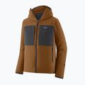 Vyriškas žygio džemperis Patagonia R2 TechFace Hoody deer brown 2