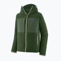 Vyriškas žygio džemperis Patagonia R2 TechFace Hoody treeline green