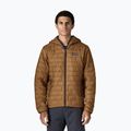 Vyriška pašiltinta striukė Patagonia Nano Puff Hoody deer brown