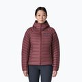 Moteriška pūsta striukė Patagonia Down Sweater Hoody dark ruby