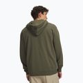 Vyriškas džemperis Under Armour Rival Fleece Full Zip marine od green/white 2