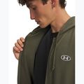 Vyriškas džemperis Under Armour Rival Fleece Full Zip marine od green/white 3