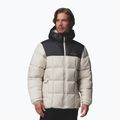 Vyriška pašiltinta striukė Columbia Puffect IV Hooded dark stone/shark