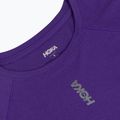 Vyriški bėgimo marškinėliai HOKA EveryRun Short Sleeve cosmic purple 3