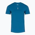 Moteriški bėgimo marškinėliai HOKA EveryRun Short Sleeve night glow blue