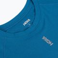 Moteriški bėgimo marškinėliai HOKA EveryRun Short Sleeve night glow blue 3