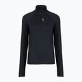 Moteriškas bėgimo džemperis HOKA Skyform Half Zip black heather