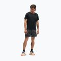 Vyriški bėgimo šortai HOKA Glide Short 5" Brief CLF PRT black/white 2
