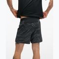 Vyriški bėgimo šortai HOKA Glide Short 5" Brief CLF PRT black/white 3
