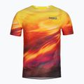 Vyriški bėgimo marškinėliai HOKA Race Day Short Sleeve TR PRT hoka citrus print