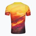 Vyriški bėgimo marškinėliai HOKA Race Day Short Sleeve TR PRT hoka citrus print 2