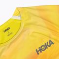 Vyriški bėgimo marškinėliai HOKA Race Day Short Sleeve TR PRT hoka citrus print 3