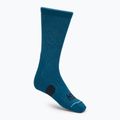 Kojinės Hoka Crew Run Sock 3-pack hazy blue/soft cobalt/night glow blue 3