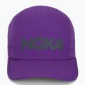 Kepurė su snapeliu HOKA Run Hat virtual violet 2