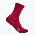 Kojinės HOKA Merino Crew Sock red agate