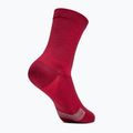 Kojinės HOKA Merino Crew Sock red agate 3