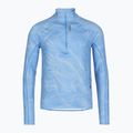 Vyriškas bėgimo džemperis HOKA Skyform Half Zip CLF PRT mineral blue