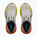 Vyriški bėgimo batai HOKA Bondi 9 white/neon tangerine 5